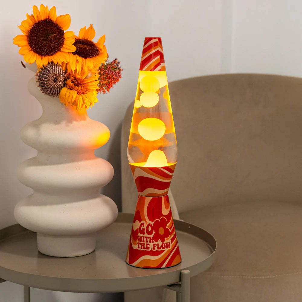 Lavalamp - "Ga met de stroom mee"