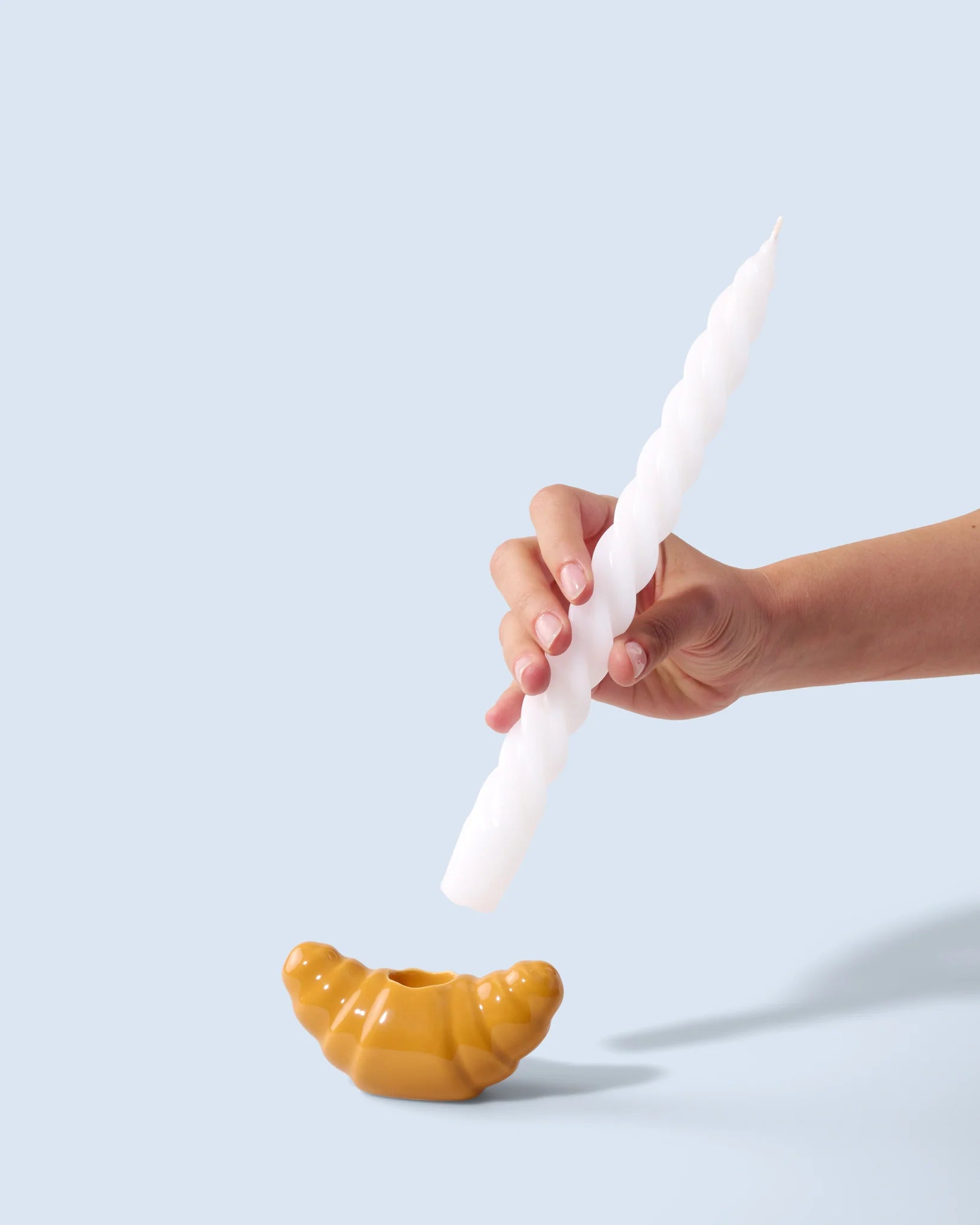 Candle holder - Croissant