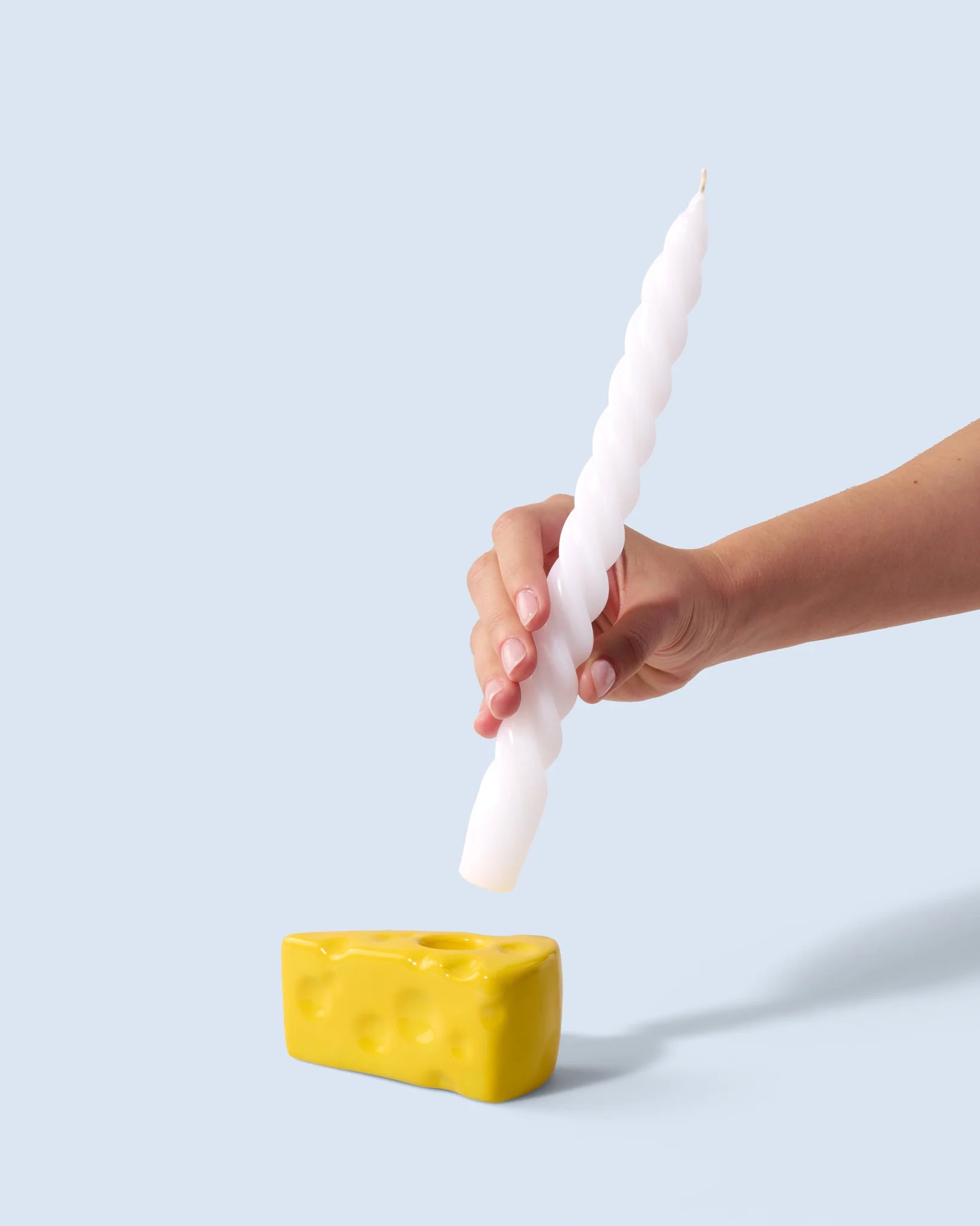 Candle holder - Cheese