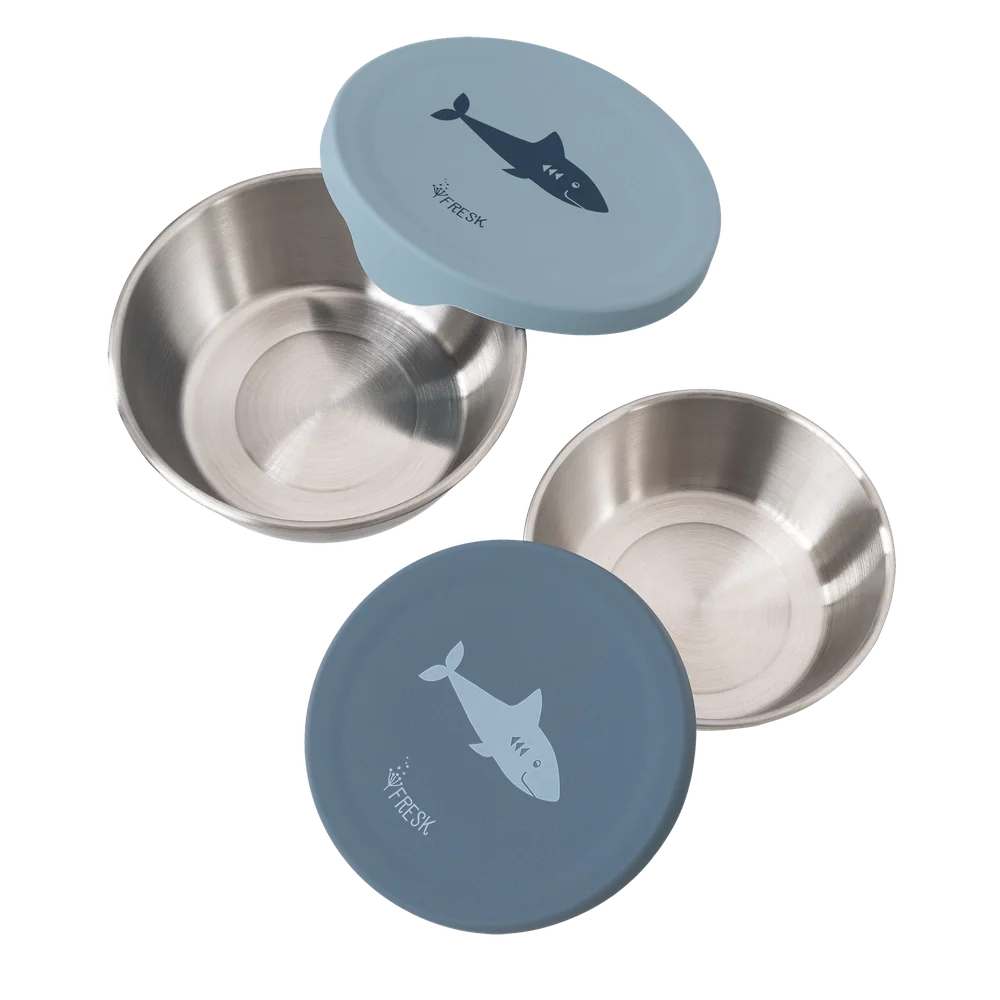 Round Snack Boxes - Shark