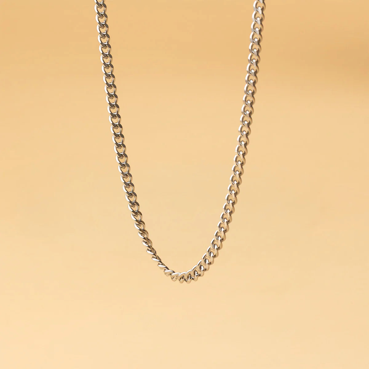 Collier Chaîne Leno Silver