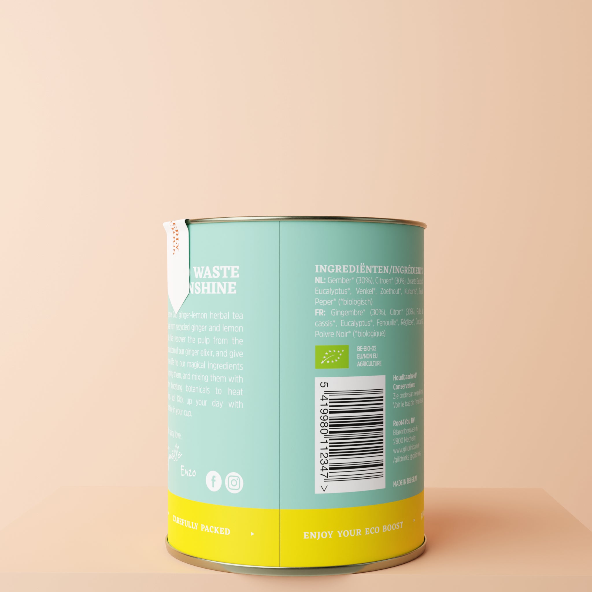 Tisane Gili - Gingembre et Citron