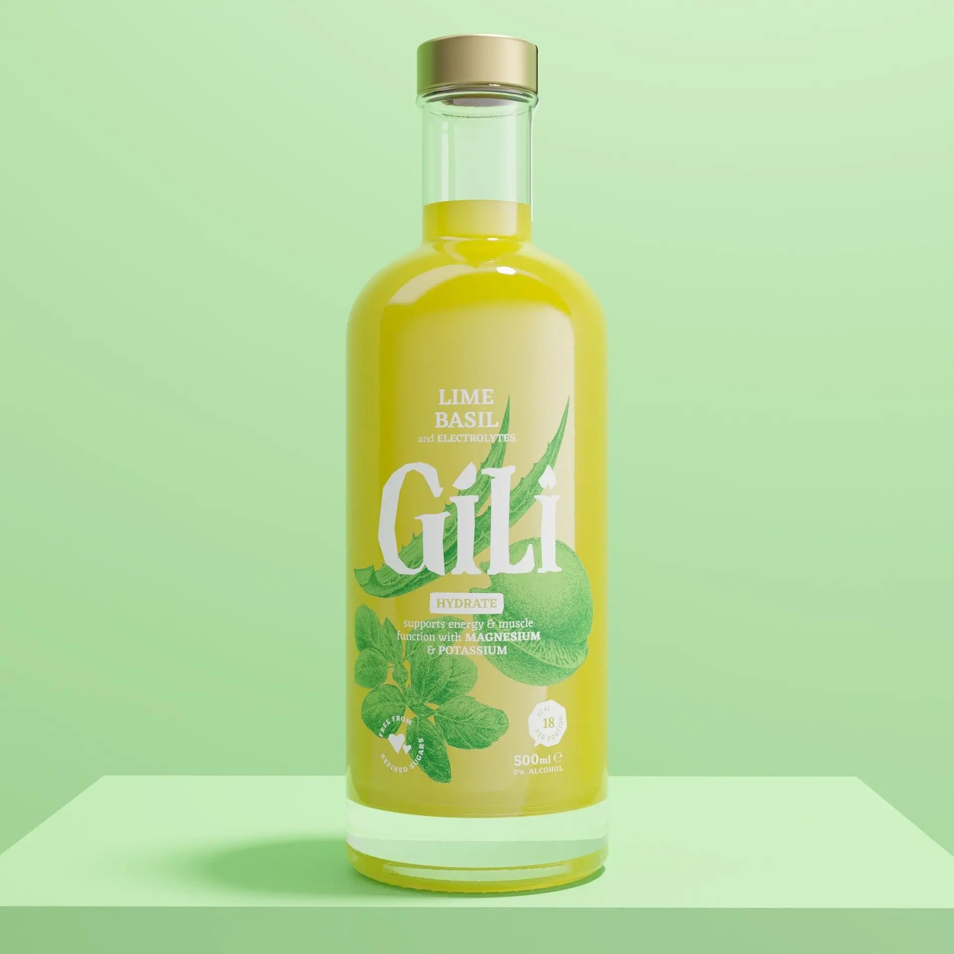 Elixir Hydrate - Citron Vert et Basilic Bio