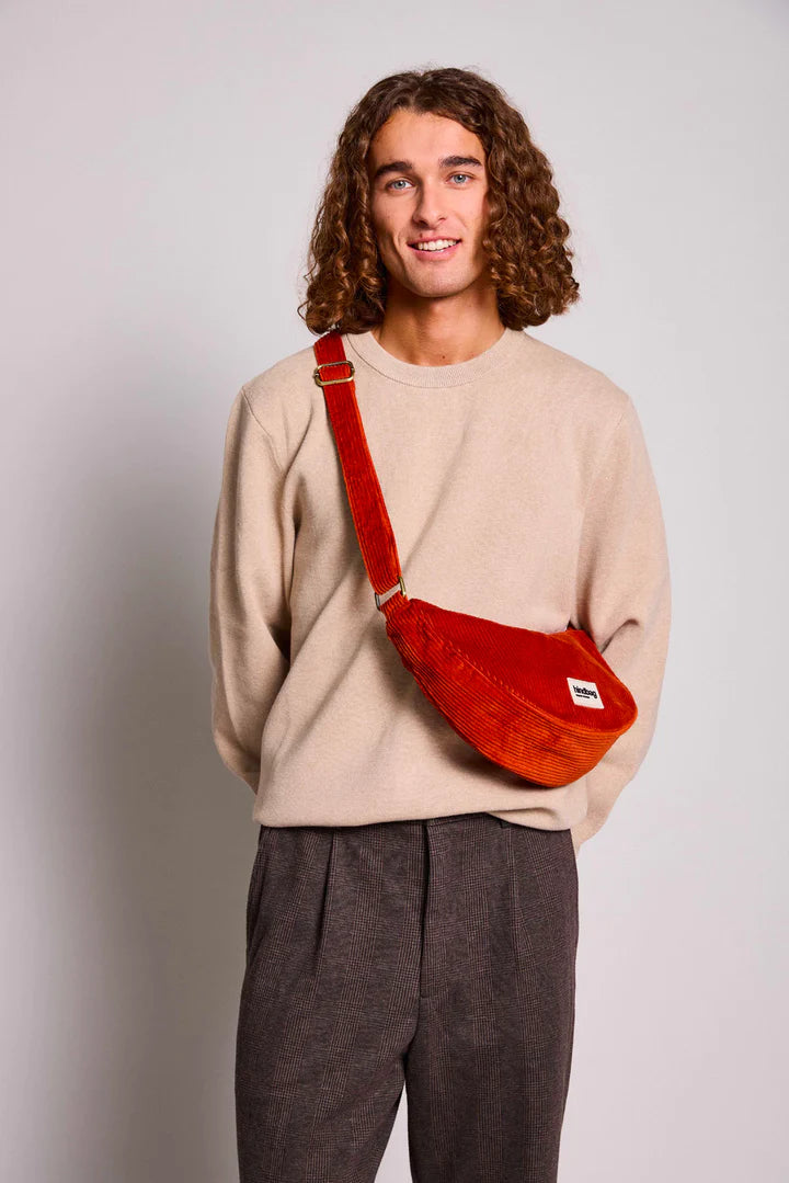 Andrea Fanny Pack - Brick Velvet