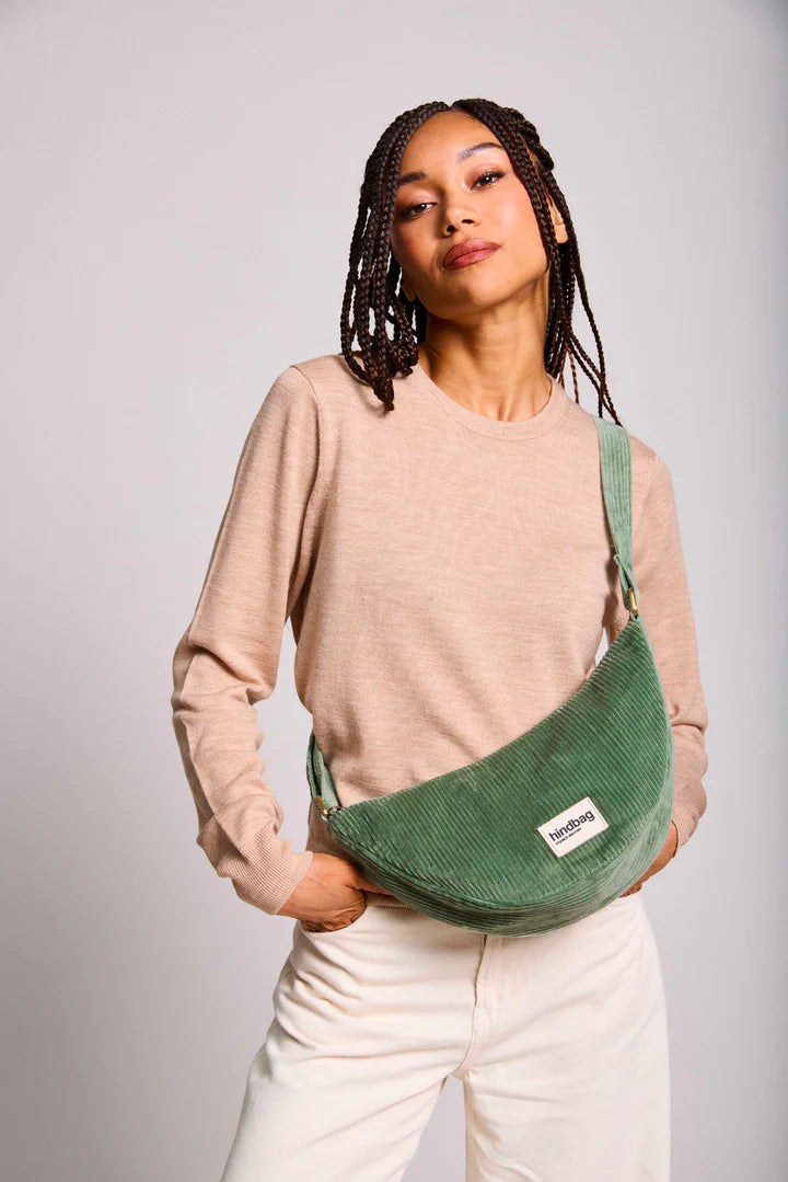 Andrea Fanny Pack - Sea Green Velvet