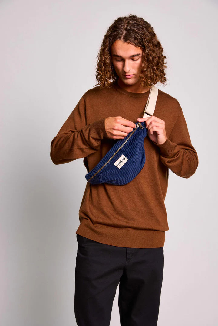 Olivia Fanny Pack - Navy Velvet