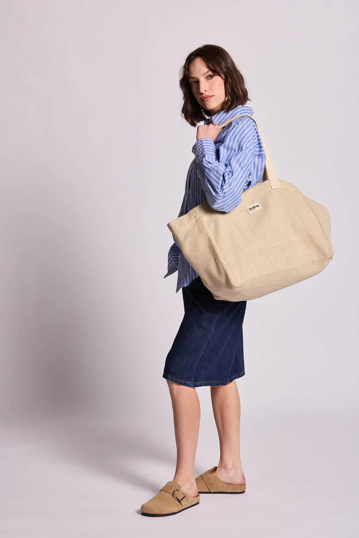 Boodschappentas Claude Vlechtwerk nude