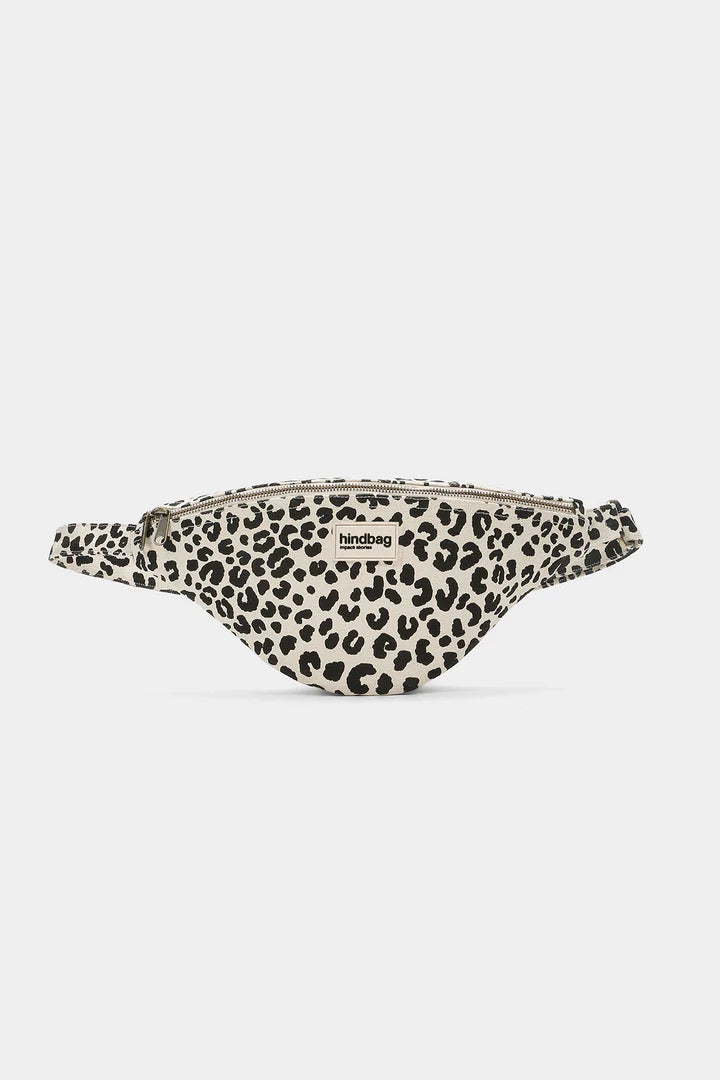 Sasha Katoenen Heuptasje - Luipaard Ecru L
