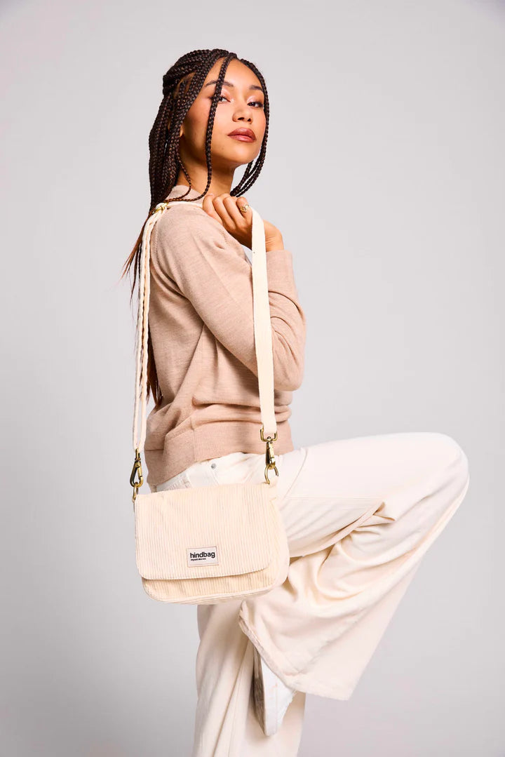 Margault Bag - Beige Velvet