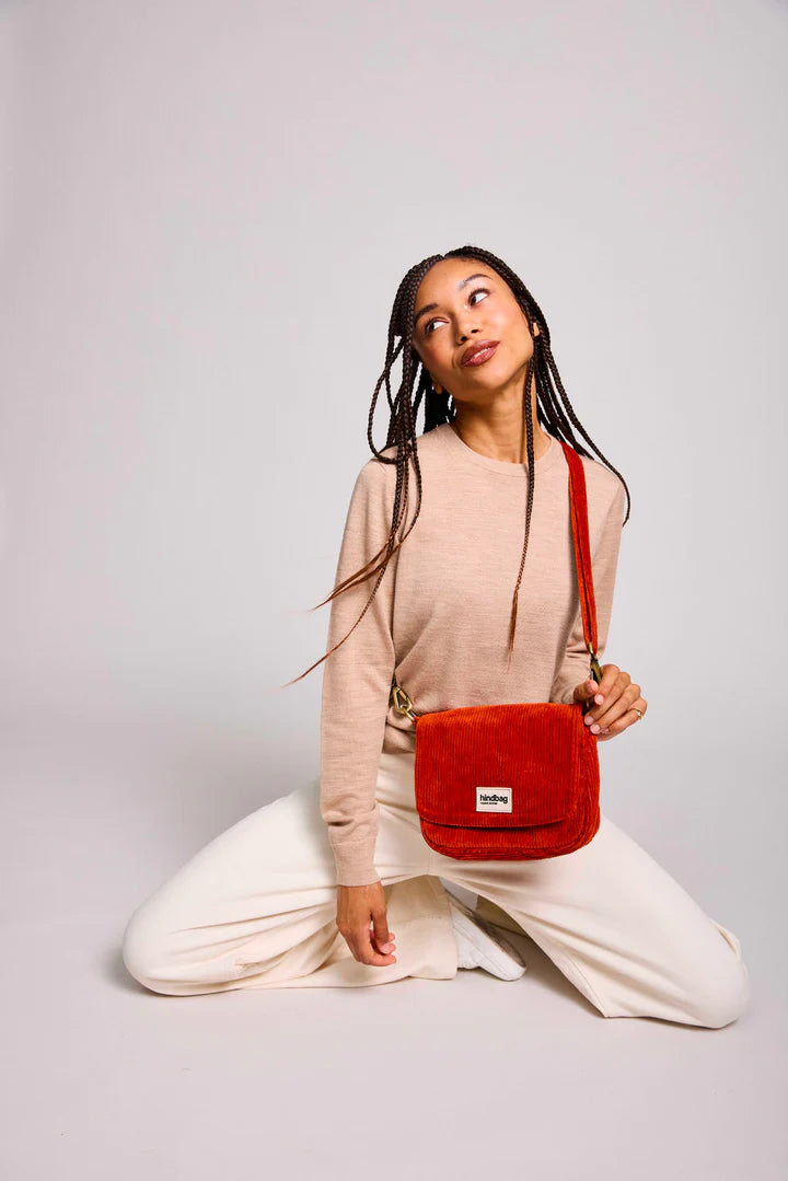 Margault Bag - Brick Velvet