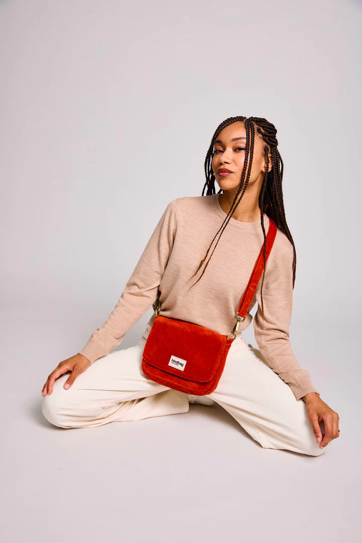 Margault Bag - Brick Velvet