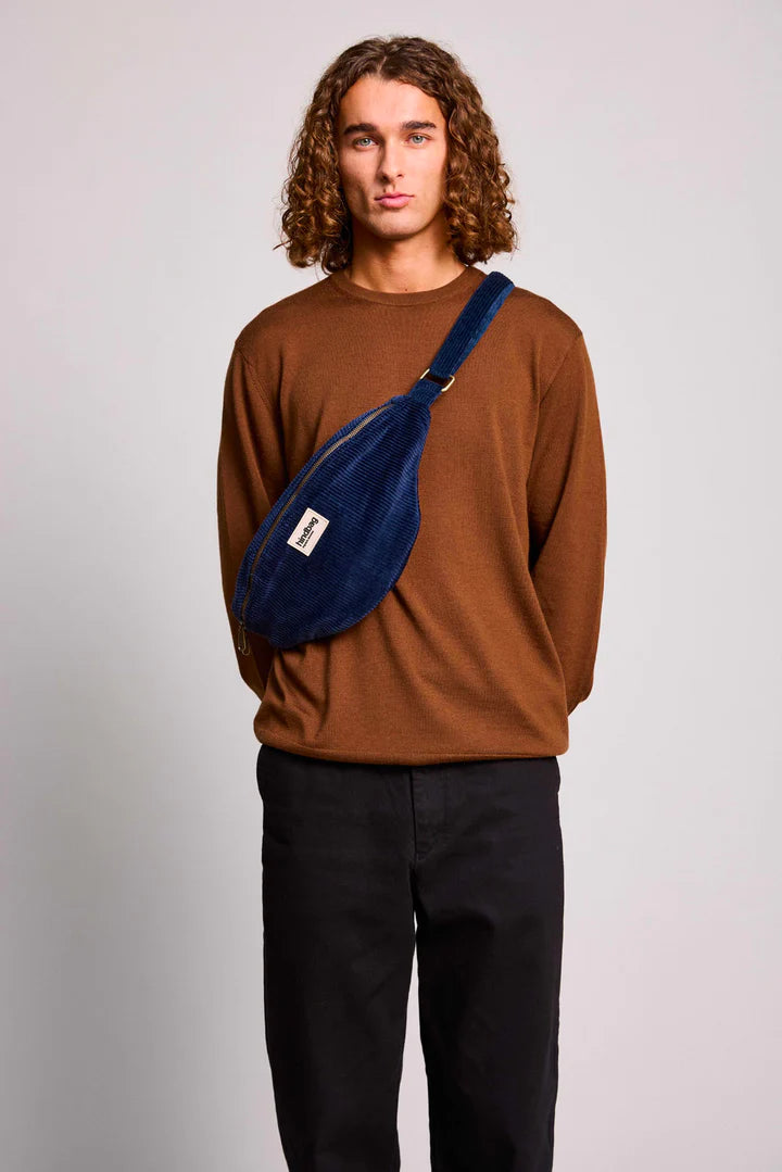 Sasha Fanny Pack - Navy Velvet