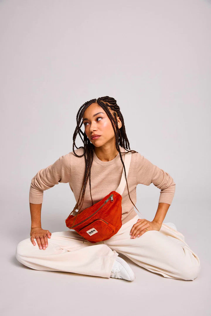 Sofia Fanny Pack - Brick Velvet