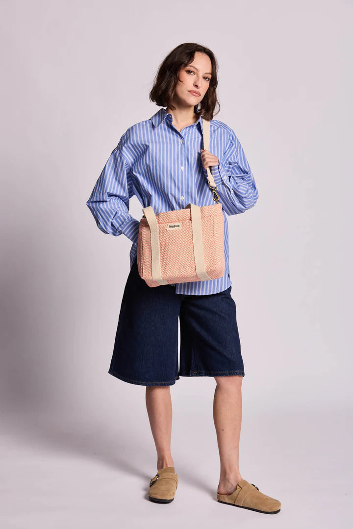 Shopper Mini Louise Koraalvlechtwerk