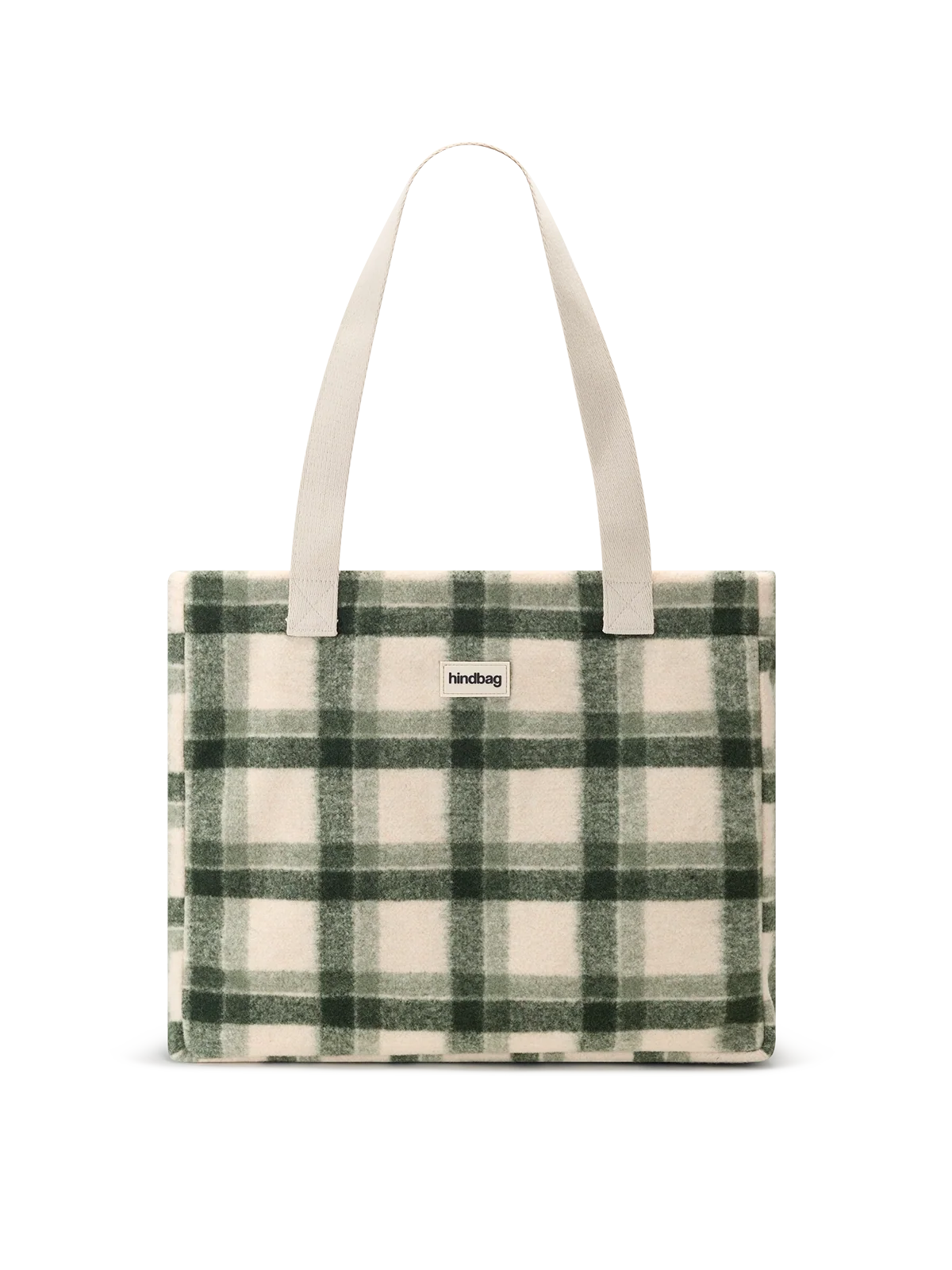 Sac Cabas Claude Tartan Vert