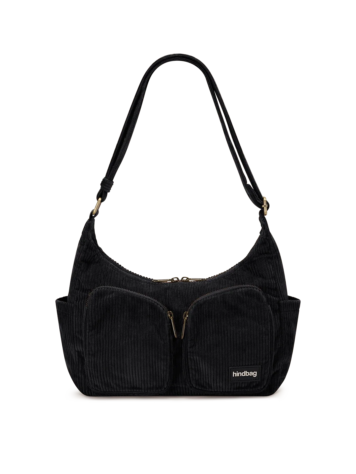 Sac Multipocket Emile velours noir