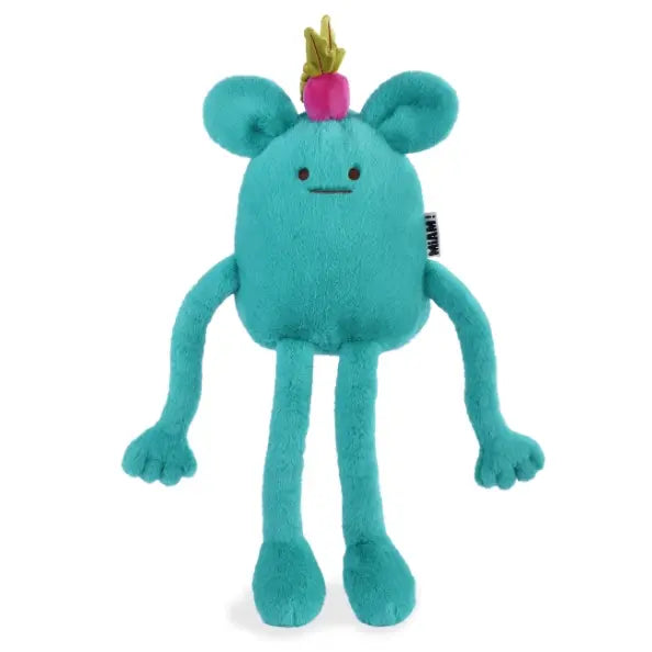 Knuffel Miam Billy Radish - Oceaanblauw - 60 cm