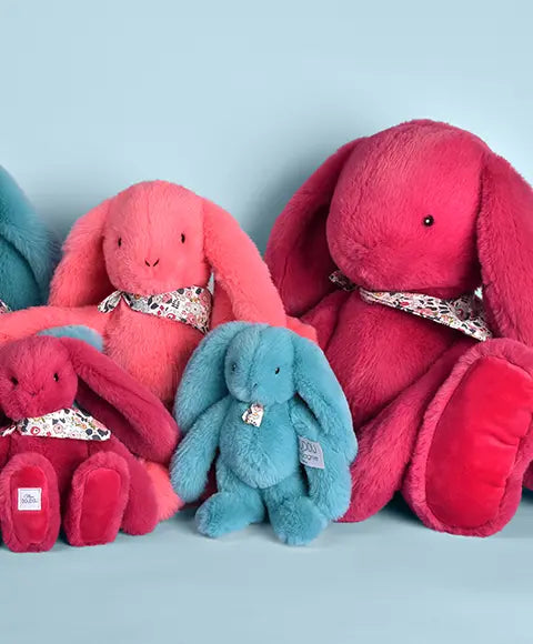 Coral Flower Rabbit 35 cm