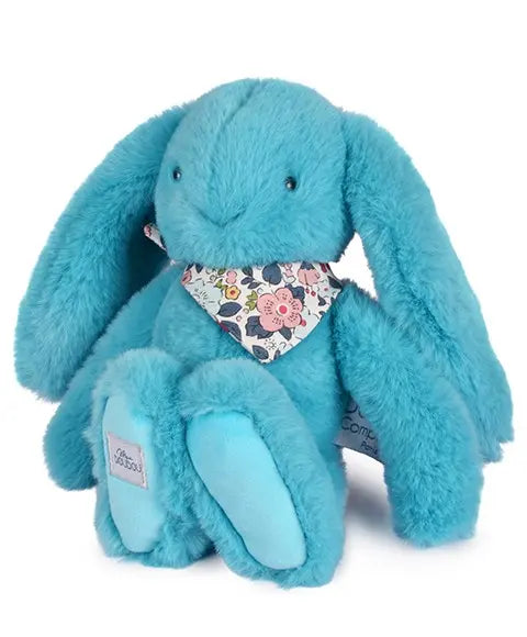 Lapin Fleurette Turquoise 25 cm