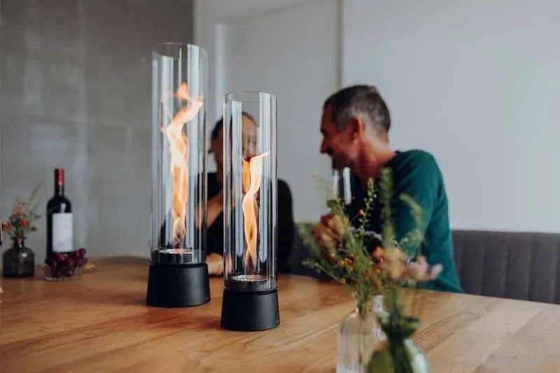 Cheminée de Table SPIN Air - Matte black