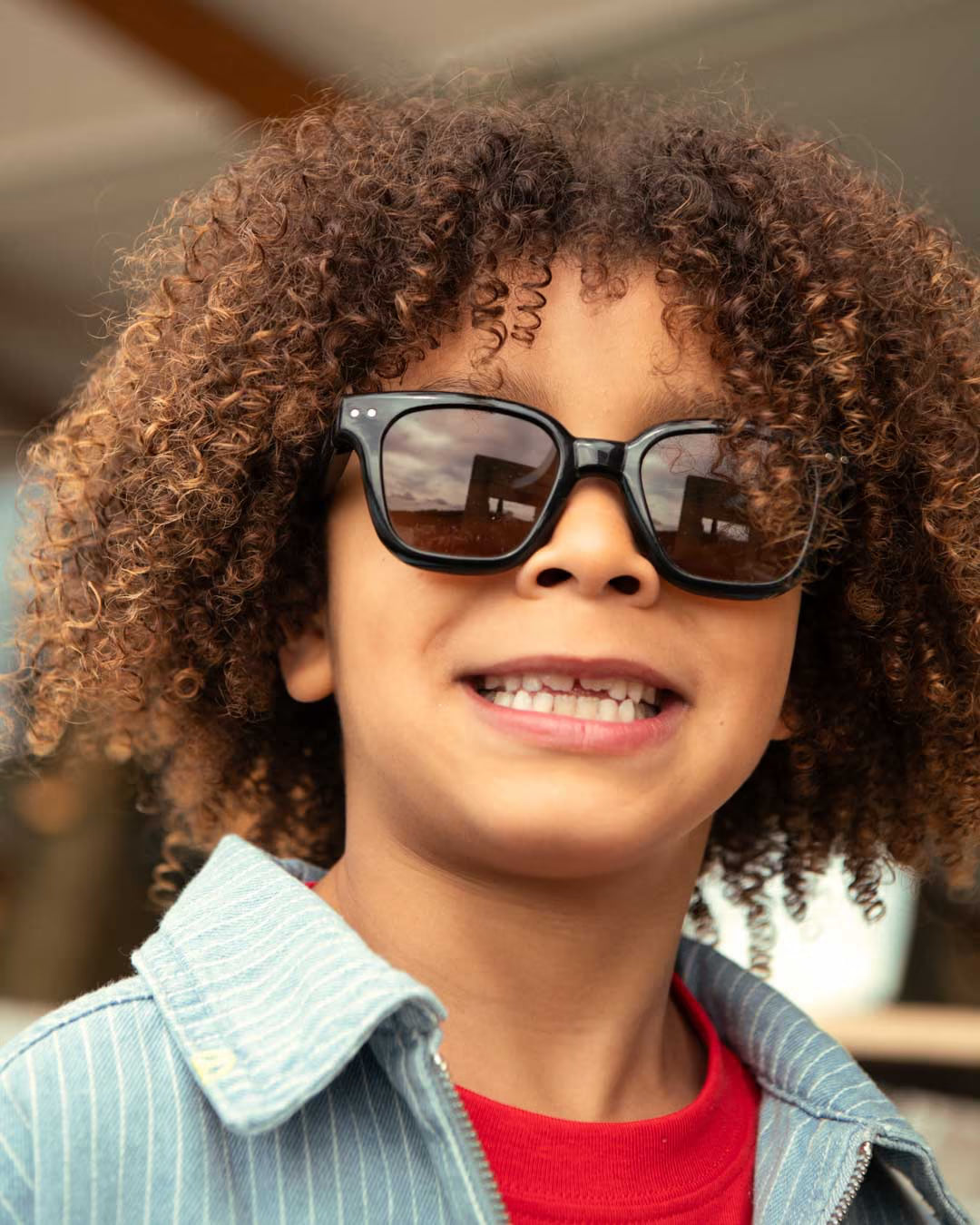 Zonnebril voor kinderen #Road Black Road - Leeftijd 7-11