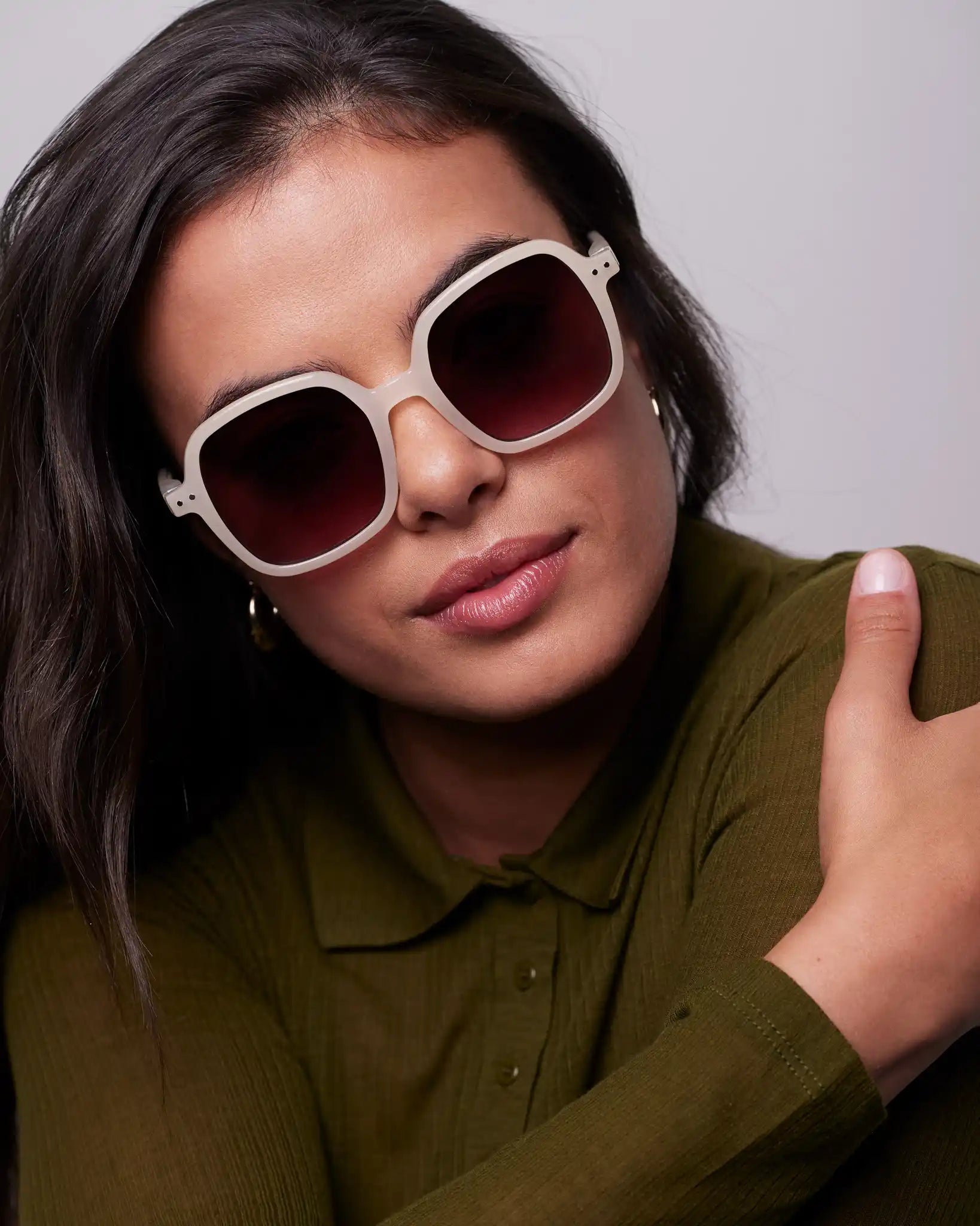 Lunettes De Soleil #Office - Vintage Cream