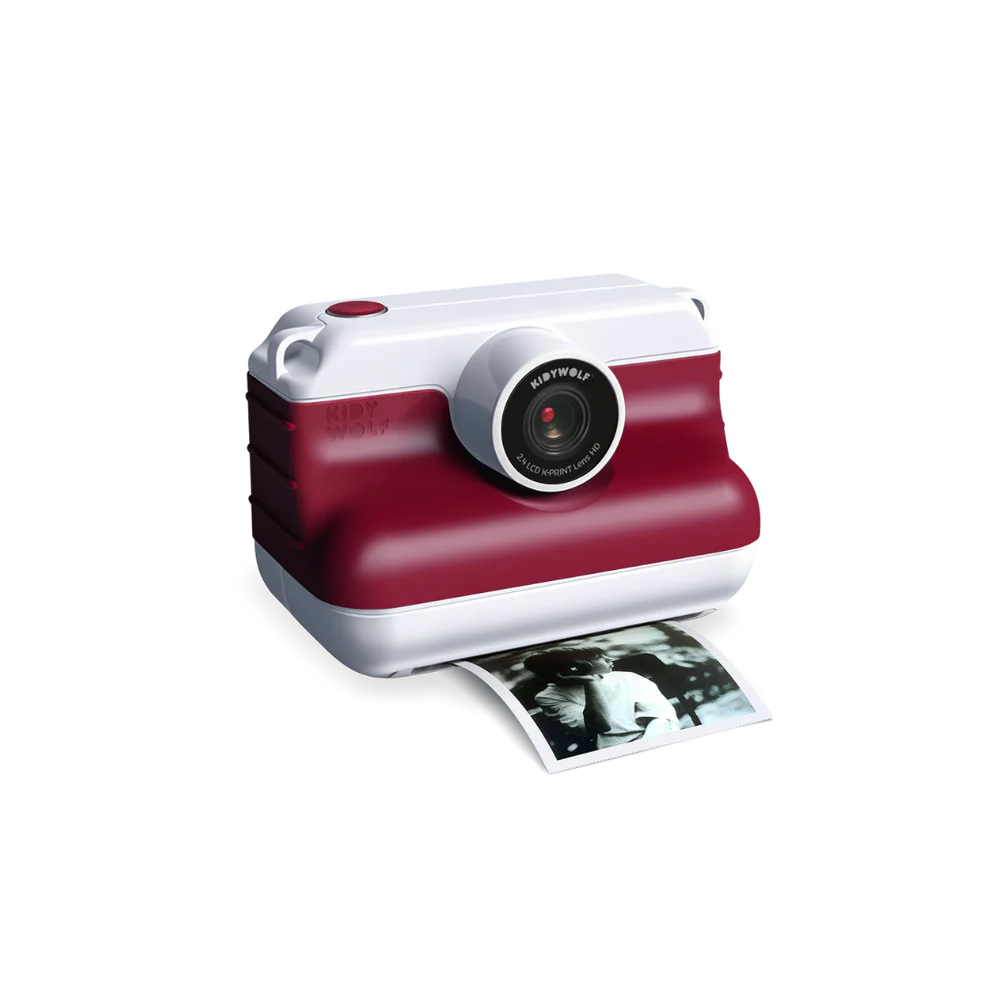 K-Print Thermal Printing Camera - Red