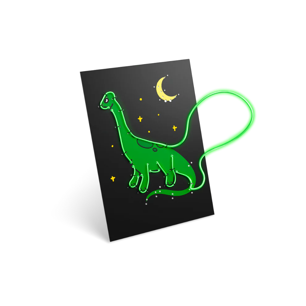 Kit pour décoration murale lumineuse Kidyneon - Dinos