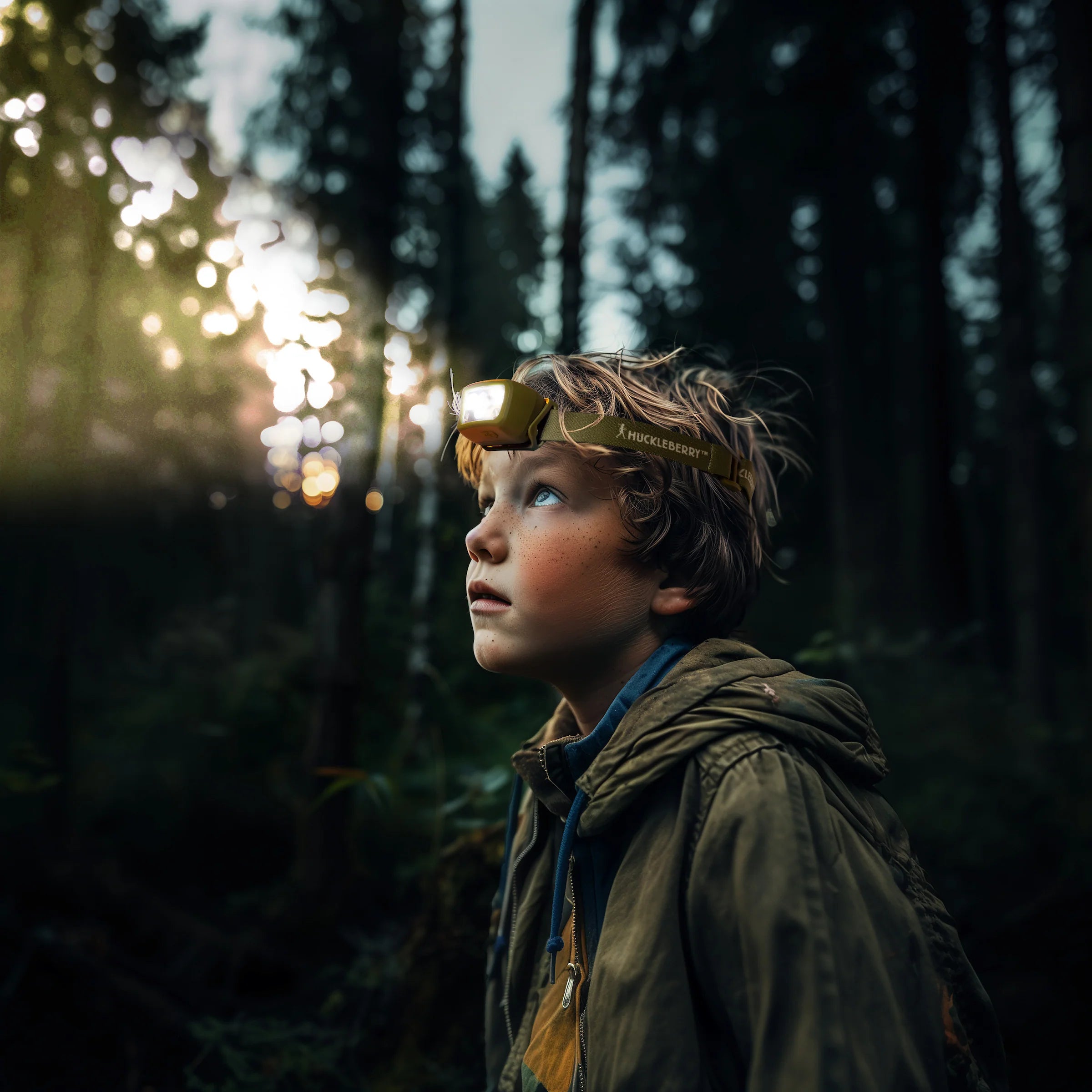 Lampe frontale rechargeable Huckleberry