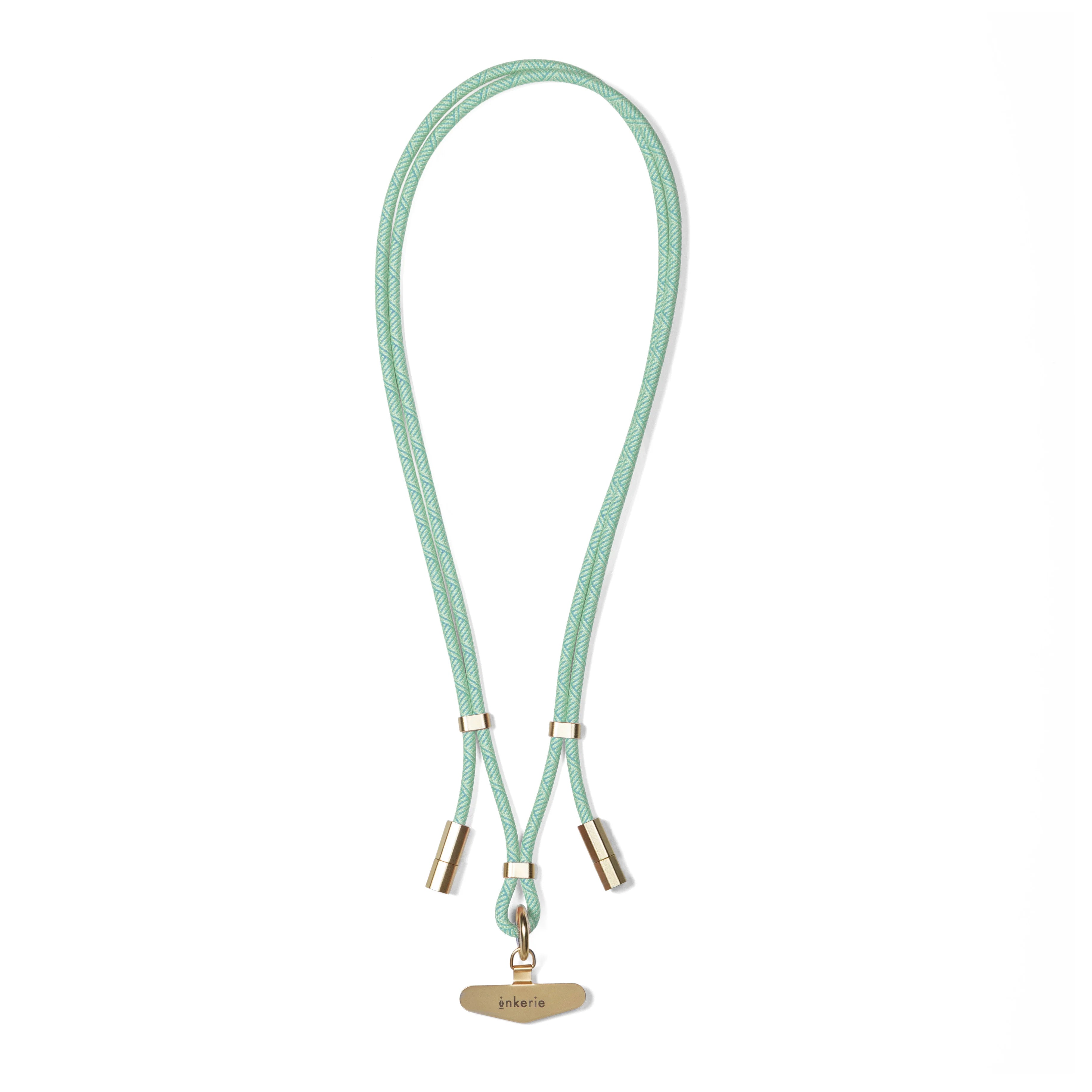 Charge and Carry Cell Phone Lanyard - Blue