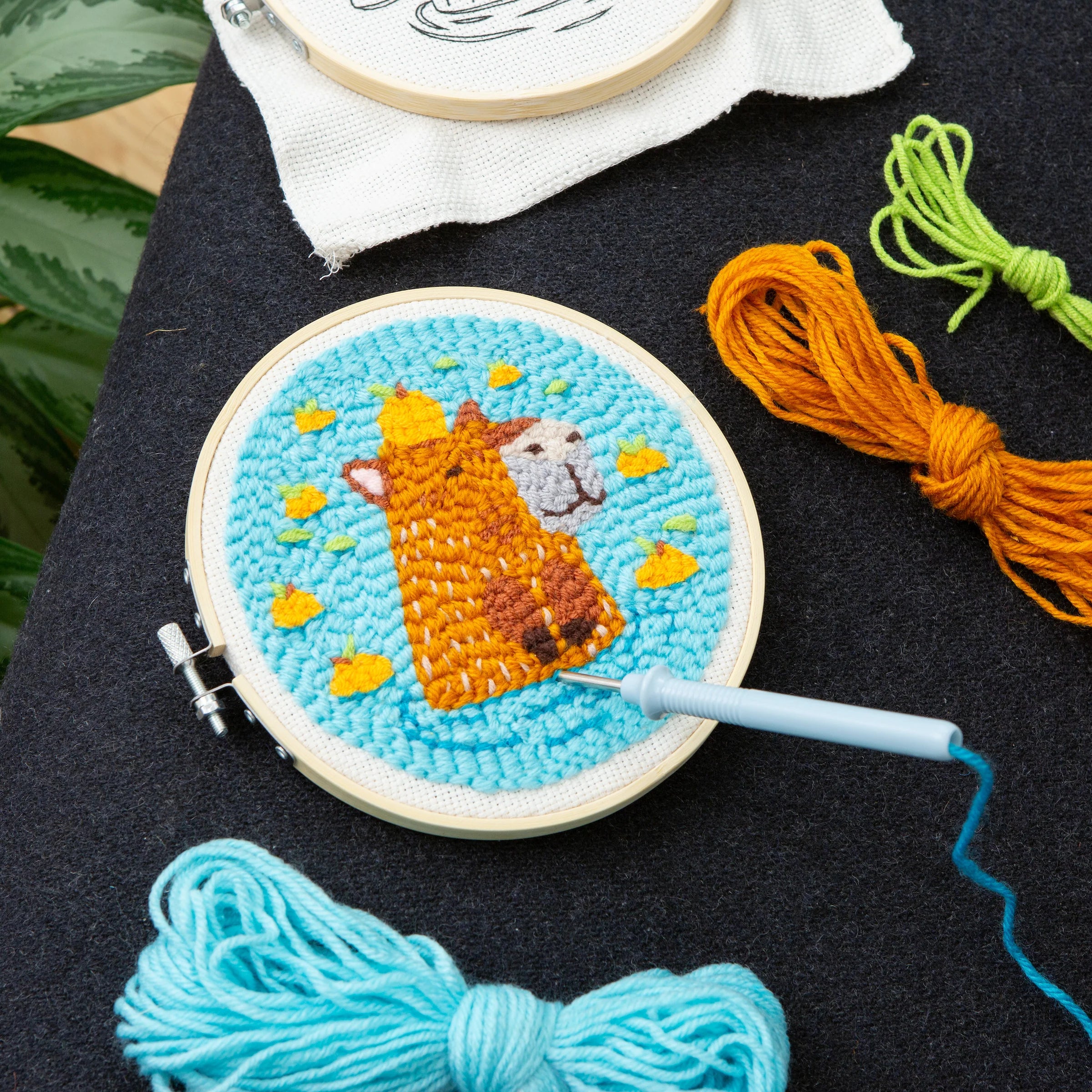 Kit de Broderie Punch Needle - Capybara