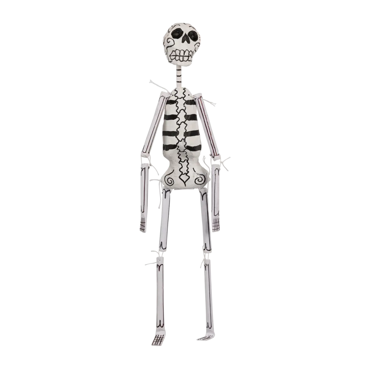 Folkloric Papier Mache Skeleton