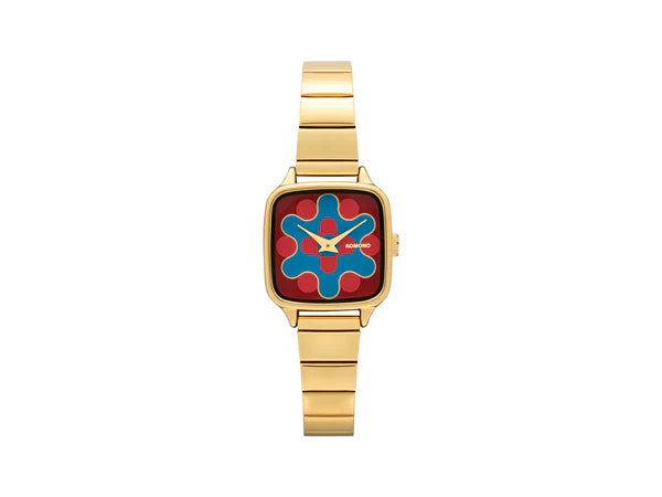 Montre Kate Aurora Trak Gold Maroon Blue