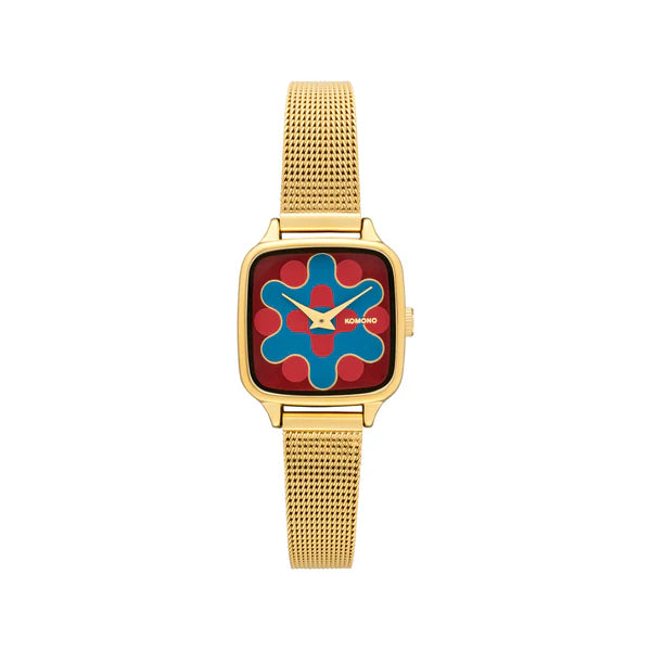 Montre Kate Aurora Royale Gold Maroon Blue
