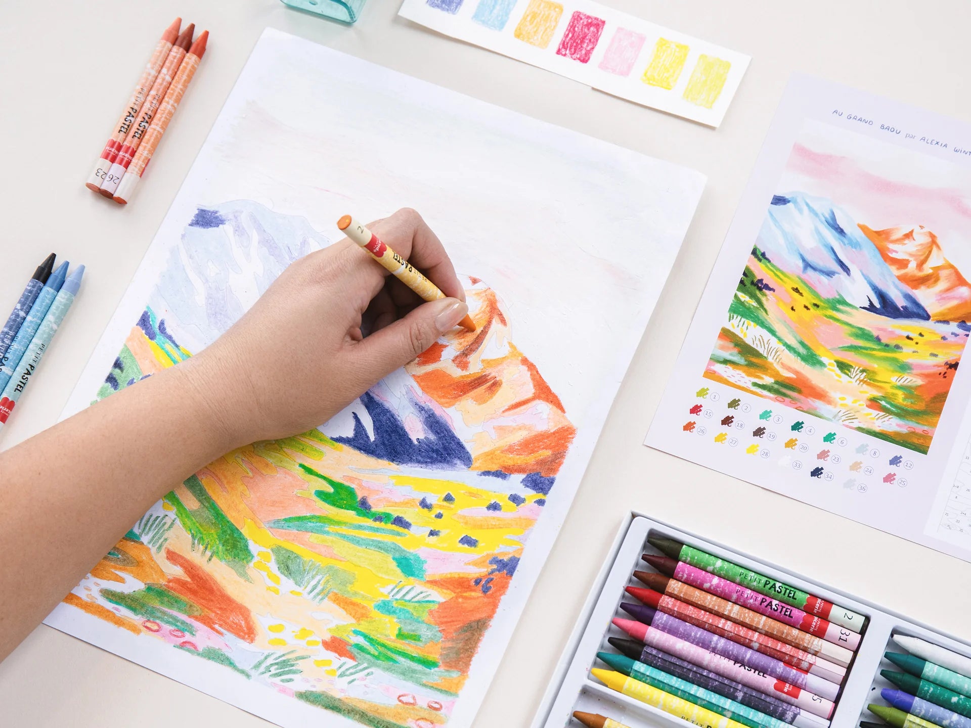 Coffret Petit Pastel - Au Grand Baou