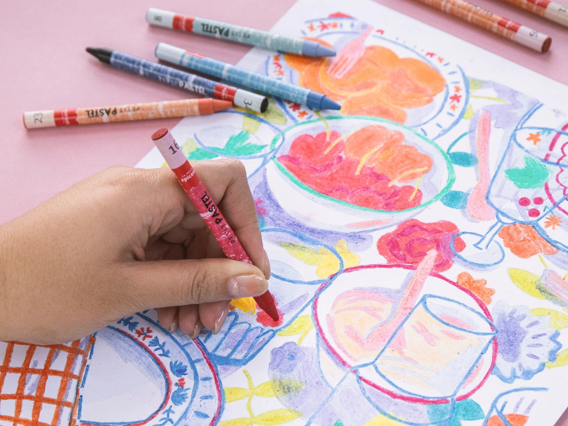 Coffret Petit Pastel - Comme un dimanche