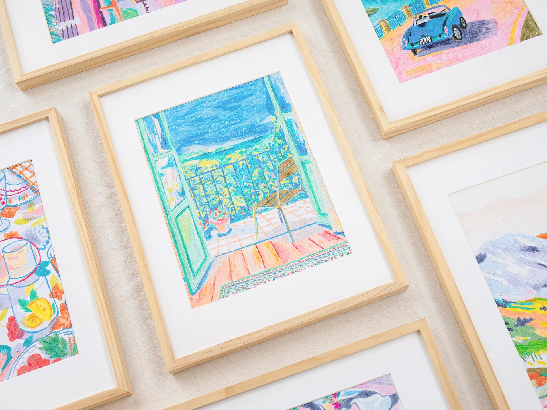 Small Pastel Gift Set - The Sea as Horizon