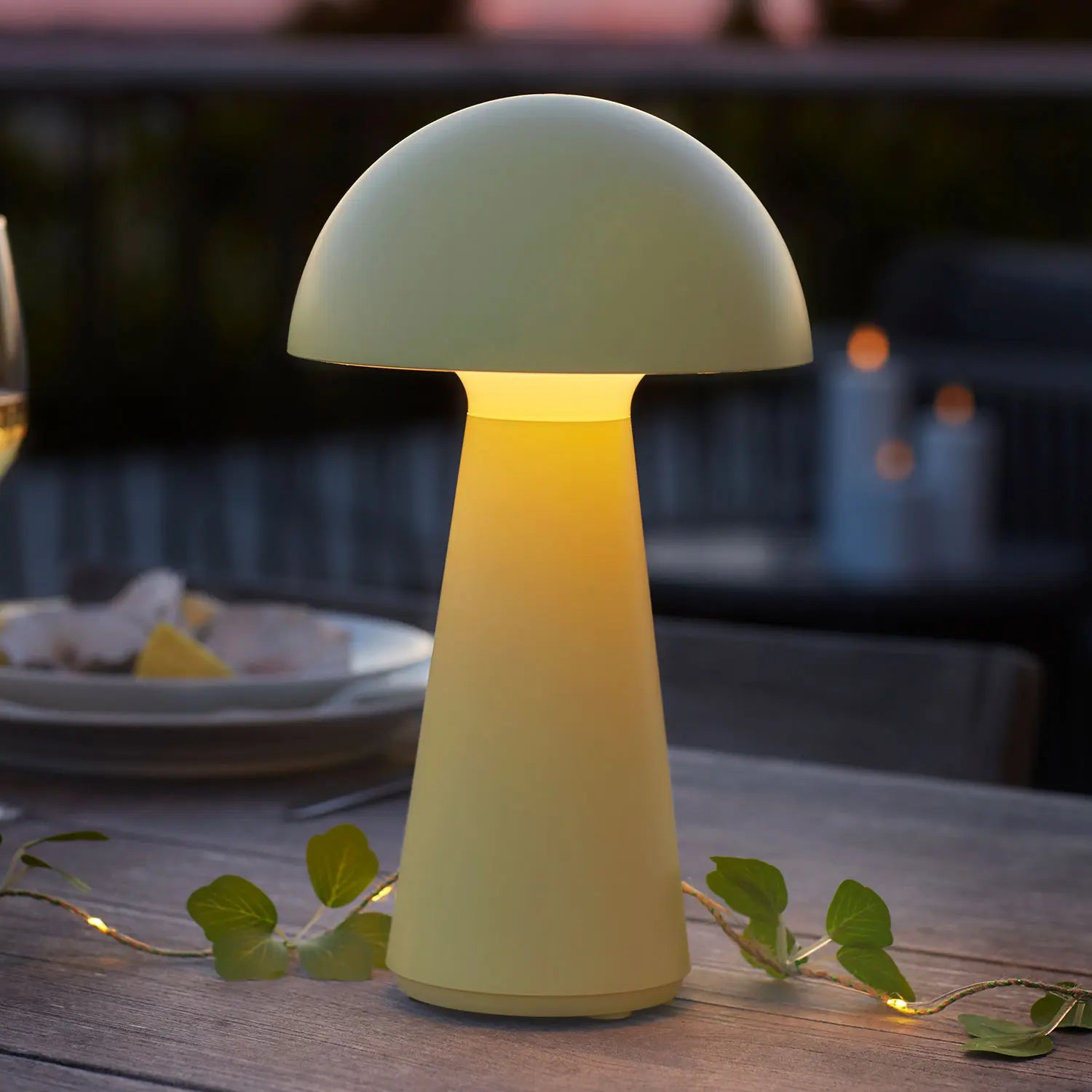 Sam Table Lamp - Pale Yellow