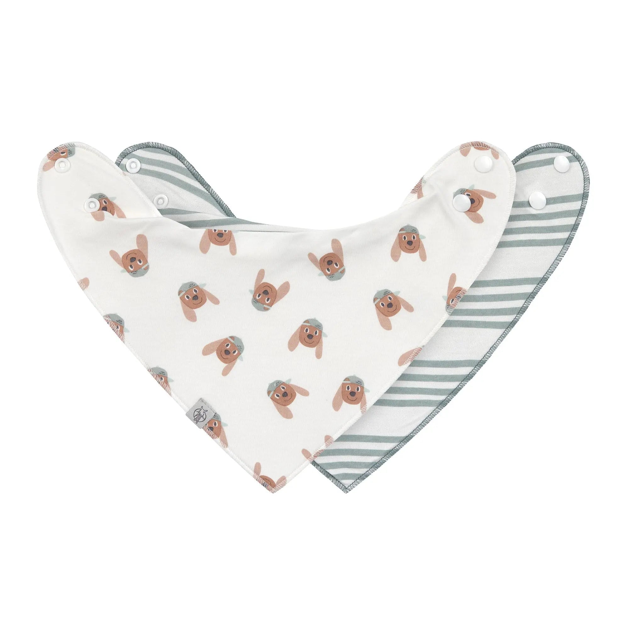 Tiny Team Dog bandana's met col (set van 2)