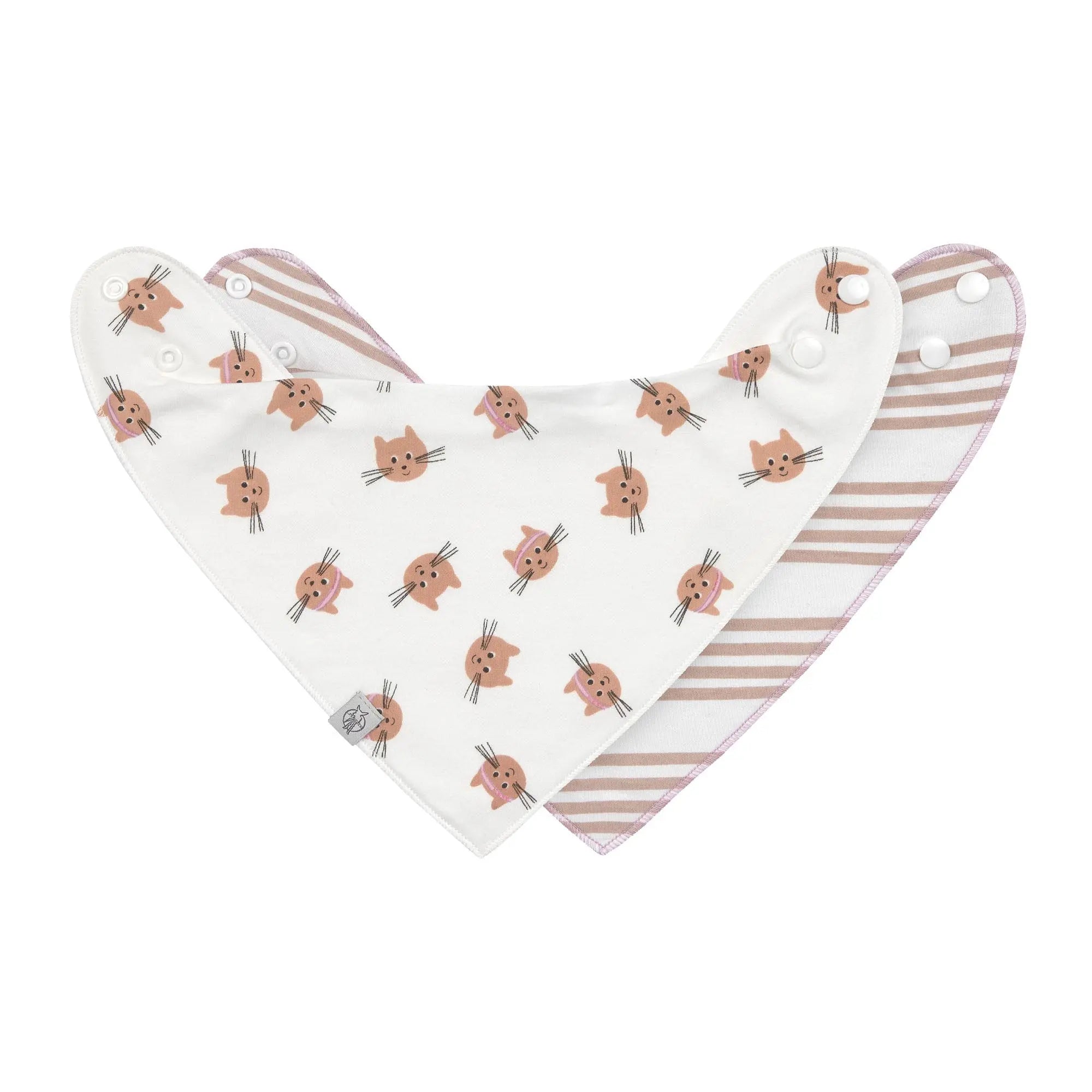 Tiny Team Cat bandana's met col (verpakking van 2)