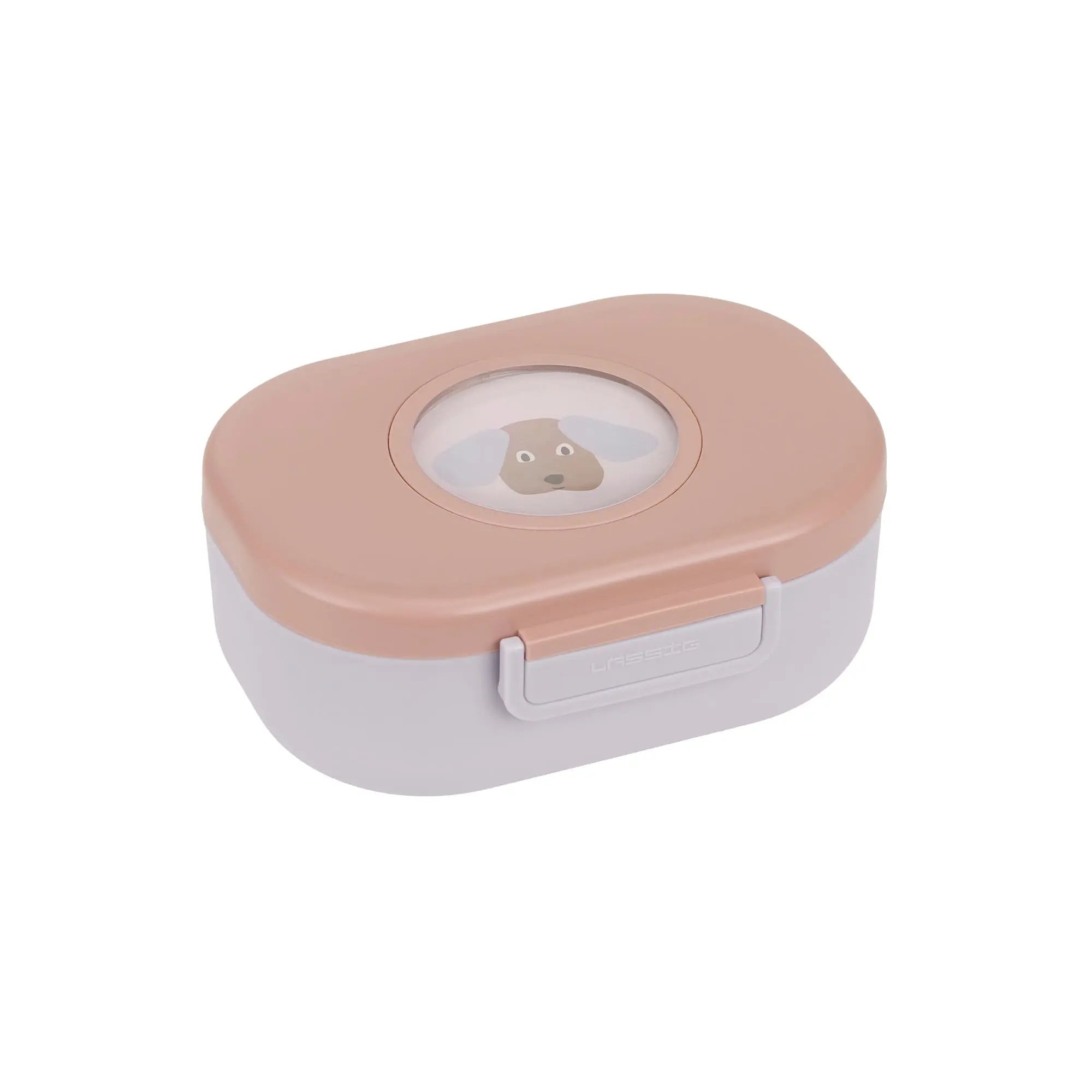 Children's Lunch Box - Pattern Party, lilac pink