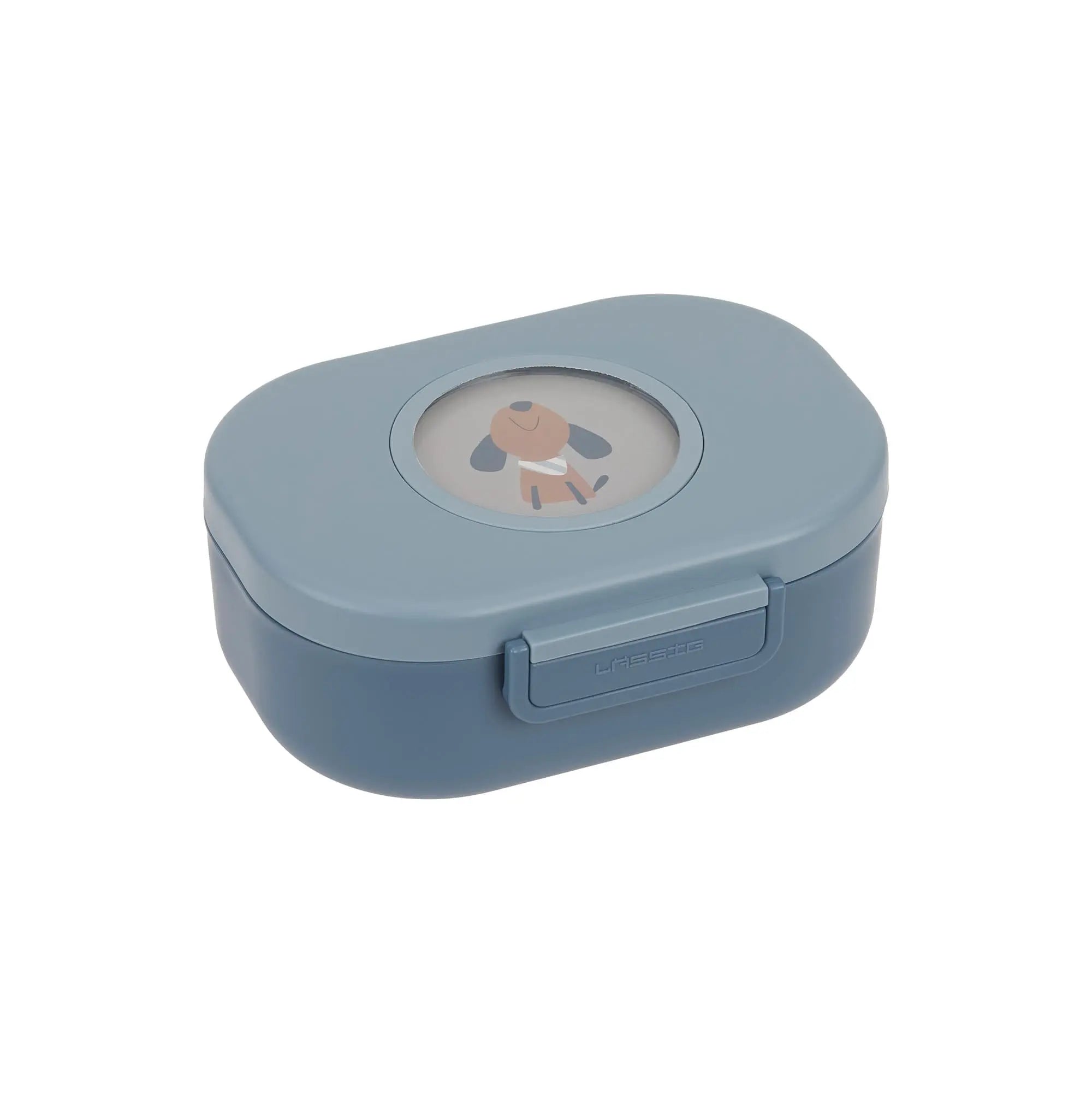 Children's Lunch Box - Pattern Party, blue green