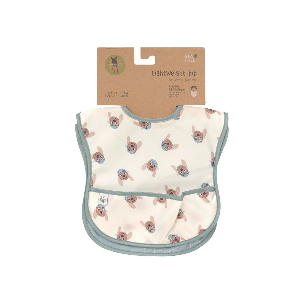 Tiny Team Dog Bibs with Pocket (Pack of 2)