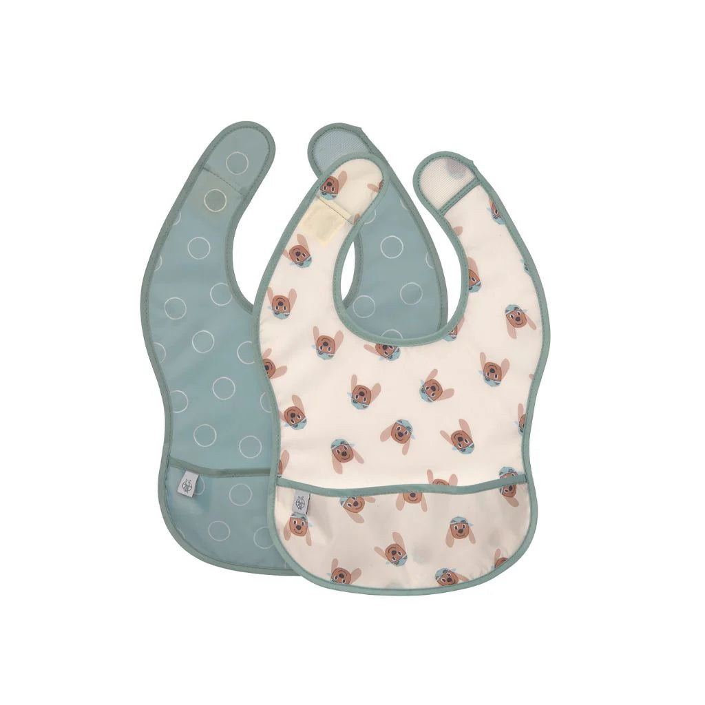 Tiny Team Dog Bibs with Pocket (Pack of 2)