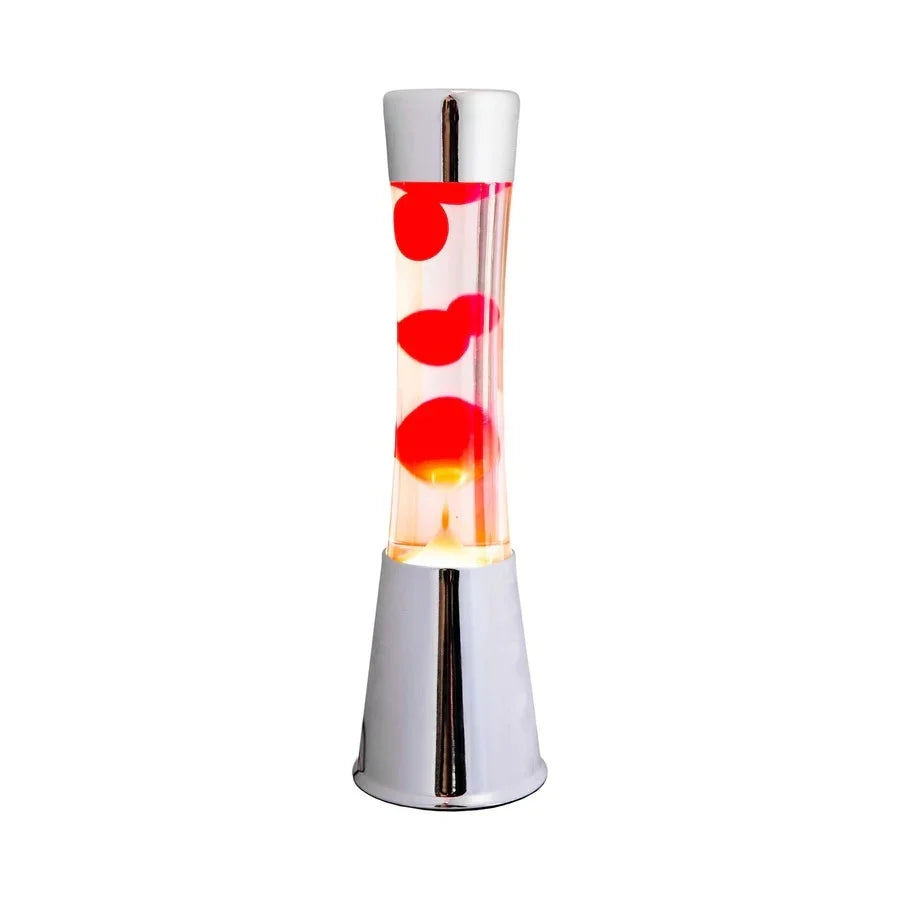 Lava Lamp - Chrome Red