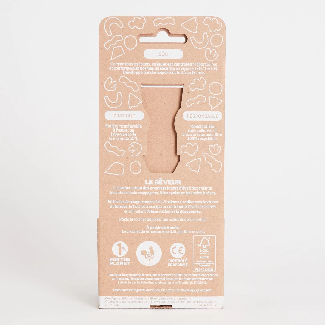 Hochet d'éveil Le Rêveur - Vert