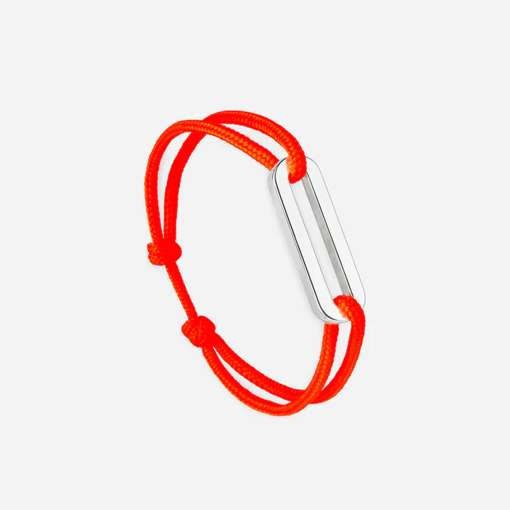 Bracelet Maillon Plat 30 mm - Marnage - Orange