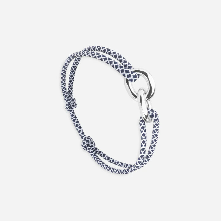 Bracelet Union - 22mm - Napflio Marine Blanc