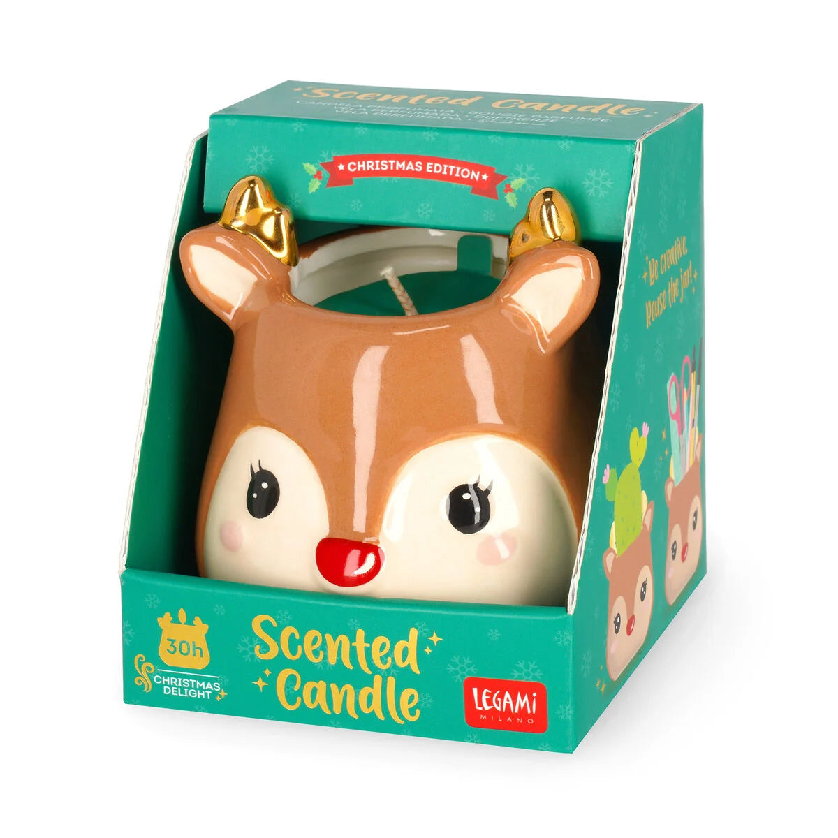 Reindeer Scented Candle