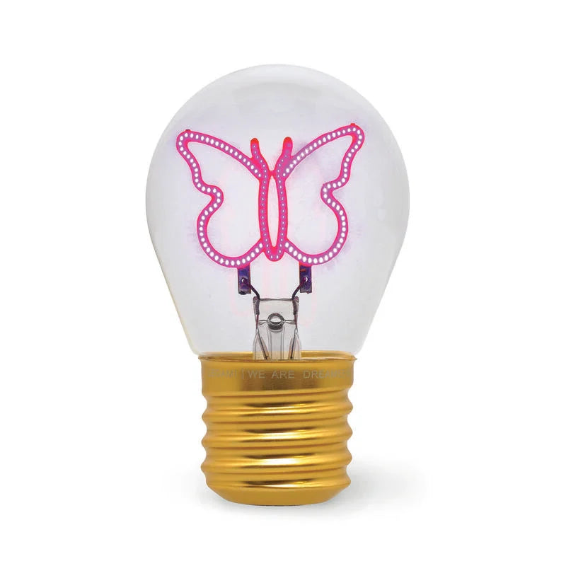 Lampe de Table en Forme d’Ampoule - Bulb Fiction - Butterfly
